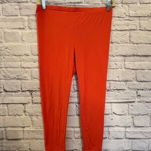 Rundholz 3/4 legging, orange, stretchy and comfy